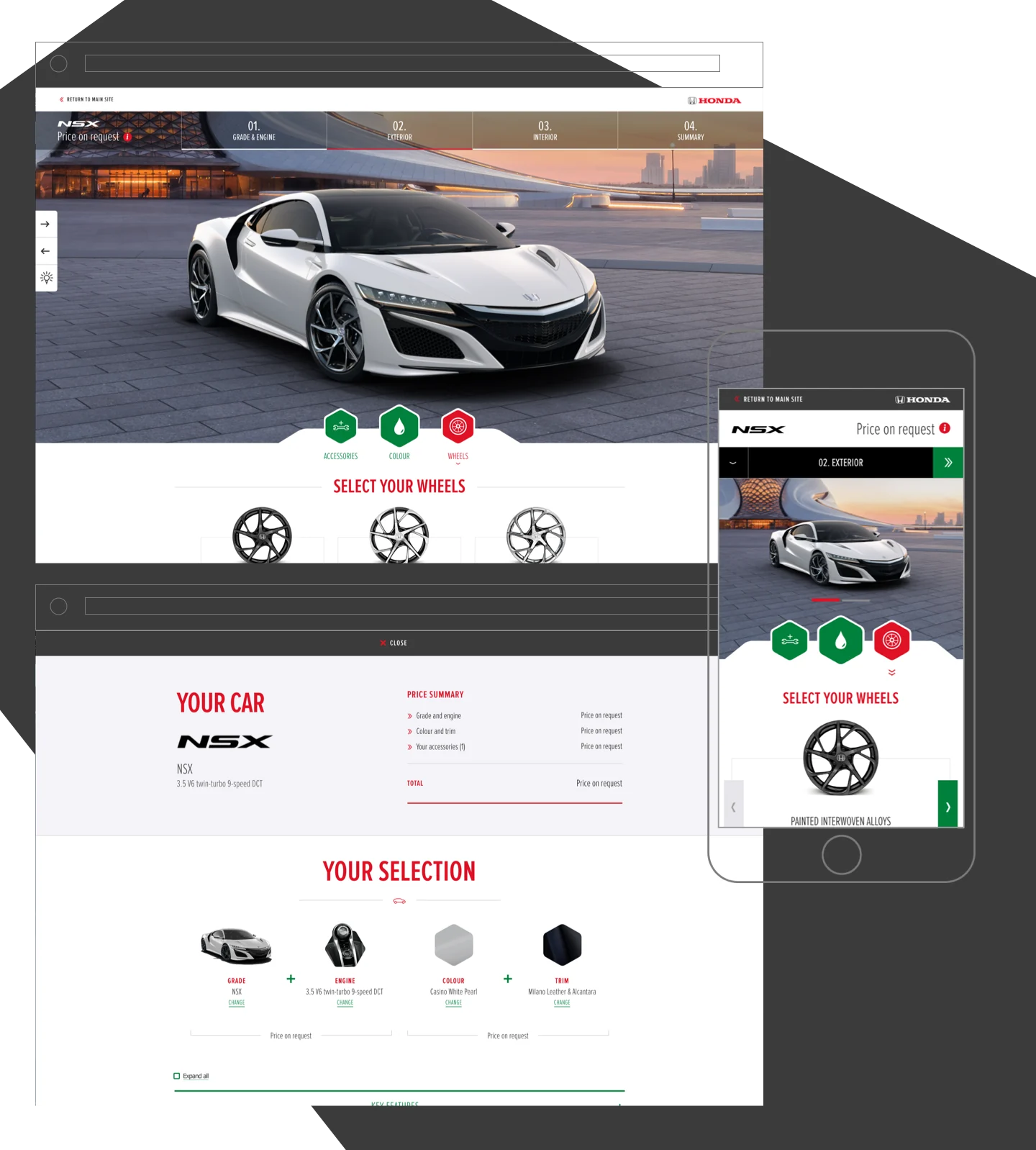 Honda Car Configurator